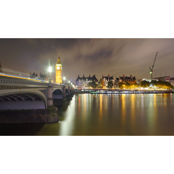 Big Ben On The Bridge